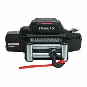 Trailfx Vehicle Mounted, Vehicle Recovery Winch, 12 Volt Electric, 12000 Pound Line Pull Capacity WR212B